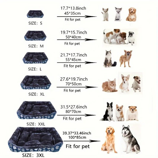 Pet Dog Bed Sofa
Animals Accessories Dogs Basket Supplies For Large Medium Small House Cat Bed